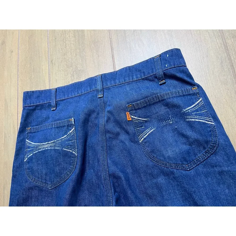 Vintage Levi's‎ Orange Tab Bootcut Jeans USA 1970s 1980s Denim 33x32